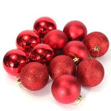 Load image into Gallery viewer, Red Christmas Tree Ornaments
